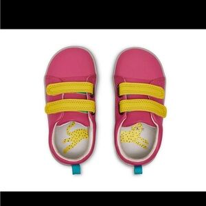 NWT Ten Little Pink and Yellow Kids Sneakers